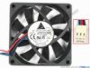 84226 Delta Electronics AFB0712MB Server - Square Fan -F00, sq70x70x10, w105x3x3, 12V 0.24A Delta Electronics AFB0712MB Server - Square Fan 