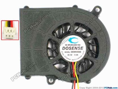 84243 Other Brands DOSENSE Cooling Fan  DBM6008S, w125x3x3, 5V 0.20A Other Brands DOSENSE Cooling Fan  