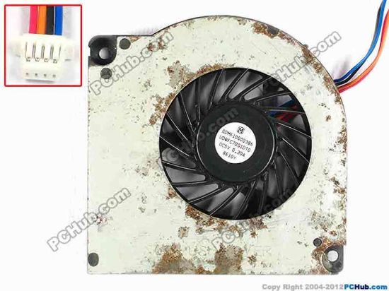 84367 Panasonic UDQFC70G1DT0 Cooling Fan  GDM610000386, w85x4x4, 5V 0.30A Panasonic UDQFC70G1DT0 Cooling Fan  