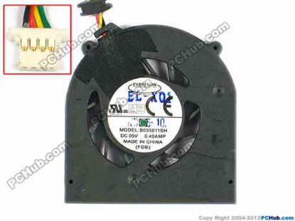 84368 Other Brands EVERFLOW Cooling Fan  w65x4x4, 5V 0.40A Other Brands EVERFLOW Cooling Fan  