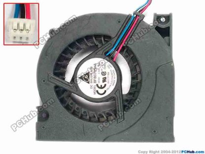 84374 Delta Electronics BFB0705HA Cooling Fan  -9D2C, w50x3x3, 5V 0.36A Delta Electronics BFB0705HA Cooling Fan  