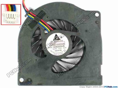 84388 Delta Electronics KDB0605HB Cooling Fan  -9G64, w50x4x4, 5V 0.40A Delta Electronics KDB0605HB Cooling Fan  