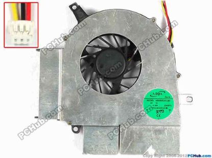 84421 ADDA AB8905UX-LB3 Cooling Fan  CWEF7, w40x3x3, 5V 0.38A ADDA AB8905UX-LB3 Cooling Fan  