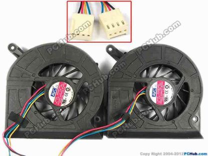 84534 AVC BASA0819R5U Server - Blower Fan 13.35 CFM, bw80x79x19, w335x8x8, 12V 0.6A, Dual fa AVC BASA0819R5U Server - Blower Fan 
