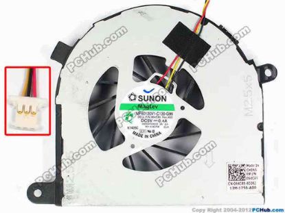 84952 SUNON MF60120V1-C130-G99 Cooling Fan  064C85, w25x3x3, 5V 0.40A, Bare fan, NEW SUNON MF60120V1-C130-G99 Cooling Fan