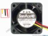 85063 Sanyo Denki 109P0412F3D013 Server - Square Fan sq40x40x28, w30x3, 12V 0.105A Sanyo Denki 109P0412F3D013 Server - Square Fan 