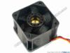 85100 Sanyo Denki 109P0412J3153 Server - Square Fan sq40x40x28, w60x3x3, 12V 0.35A Sanyo Denki 109P0412J3153 Server - Square Fan 