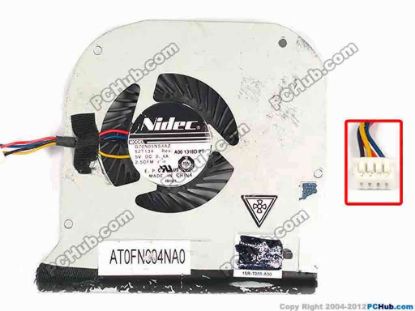 85195 Nidec G70N05NS4AZ Cooling Fan  52T134, w10x4x4, 5V 0.4A, Bare fan Nidec G70N05NS4AZ Cooling Fan  