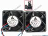 85196 Delta Electronics EFB0412VHD Server - Square Fan -F00, sq40x40x20, w40x6x6, 12V 0.18A, Dual fan Delta Electronics EFB0412VHD Server - Square Fan 