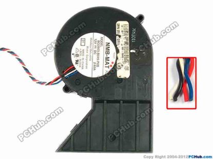 85216 NMB-MAT / Minebea BG0903-B049-P0S Server - Blower Fan D1, DP/N : 0T2607, bw137x93x33, w195x4, 12V 2.65A NMB-MAT / Minebea BG0903-B049-P0S Server - Blower Fan 