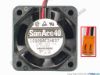 85698 Sanyo Denki 109P0412H637 Server - Square Fan sq40x20, W60X2X2, 12V 0.11A Sanyo Denki 109P0412H637 Server - Square Fan 