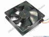 85751 Nidec TA350DC Server - Square Fan E34404-33G1, IB, sq90x90x25, w75x2, 12V 0.21A Nidec TA350DC Server - Square Fan 