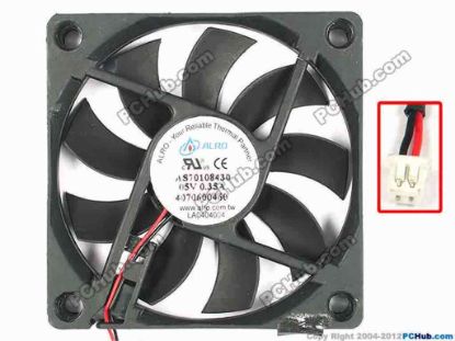 85753 ALRO AS70108430 Cooling Fan  w165x2x2, 5V 0.35A ALRO AS70108430 Cooling Fan  