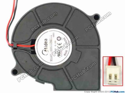 85964 Delta Electronics BDS7530H12  Server - Blower Fan -9H01, bw74x73x30, w285x2x2, 12V 0.28A Delta Electronics BDS7530H12  Server - Blower Fan 
