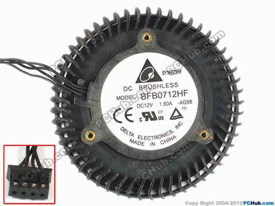 85982 Delta Electronics BFB0712HF Server - Round Fan -AG58, sq65x24, w70x4x4, 12V1.8A Delta Electronics BFB0712HF Server - Round Fan <h3 class="tb-main-title" style='font: 700 16px/21px tahoma, arial, "hiragino sans gb", 宋体, sans-serif; margin: 0px; padding: 0px; color: #3c3c3c; text-transform: none; text-indent: 0px; letter-spacing: normal; word-spacing: 0px; white-space: normal; min-height: 21px; orphans: 2; widows: 2; background-color: #ffffff; -webkit-text-size-adjust: auto; -webkit-text-stroke-width: 0px;'>GTX465 GTX470 GTX480显卡风扇<span class="Apple-converted-space">&nbsp;</span></h3>