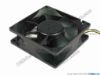 86044 Delta Electronics AFB0812SH Server - Square Fan -6M93, sq80x25, w110x4x4, ,12V 0.51A Delta Electronics AFB0812SH Server - Square Fan 