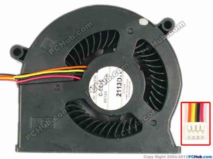 86456 Toshiba C-E01C Server - Blower Fan C-E01C, bw80x73x25, w105x4x4, 12V 400MA Toshiba C-E01C Server - Blower Fan 