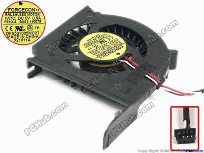 86682 Forcecon DFS531005MC0T Cooling Fan  0 Forcecon DFS531005MC0T Cooling Fan  