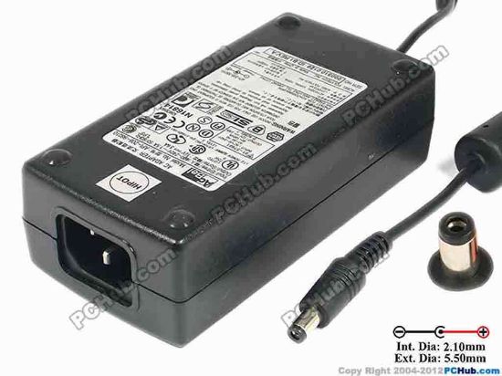 86741 Acbel Polytech API-208-98010 AC Adapter 5V-12V 12V 3.6A, Tip-B, IEC C14 Acbel Polytech API-208-98010 AC Adapter 5V-12V <span id="ctl00_ContentPlaceHolder1_ItemDesc1_lblItemDescription" class="span11">
<p><span id="ctl00_ContentPlaceHolder1_ItemDesc1_lblItemDescription">AC Adapter Model: API-208-98010</span></p>
<p>INPUT: 100-240V~1.5A  ,50/60Hz <br />
OUTPUT: 12V 3.6A, 43W Max<br />
Connecter size: Int. Diameter: 2.10mm    <br />
                             Ext. Diameter: 5.50mm                        </p>
<p>Dimensions: 119 x 59 x 36 mm</p>
<p>*Please take note, 3 wire (IEC C13) AC <a href="http://www.pchub.com/uph/category/356-0-0-1-2/Laptop-Spare-Part.html"><font color="#810081">power cord</font></a> not included.</p></span>