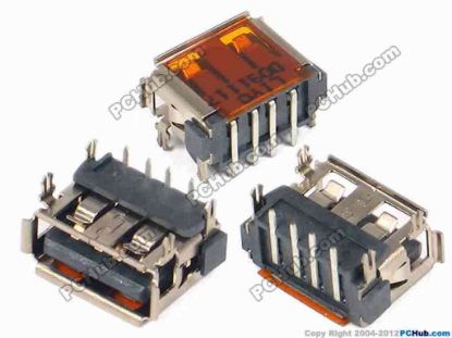 86796 UPH Jack & Plug Jack- USB  Short USB Jack, 10x14.5x7mm UPH Jack & Plug Jack- USB  