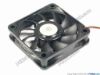 86806 Nidec U60R12MLAB-53 Server - Square Fan J99, sq60x60x15, w50x3x3, 12V 0.05A Nidec U60R12MLAB-53 Server - Square Fan 
