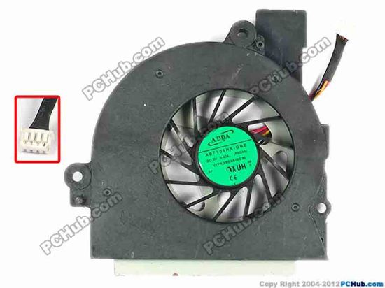86813 ADDA AB7105HX-GBB Cooling Fan  PBQAA, w20x4x4, 5V 0.40A, Bare fan ADDA AB7105HX-GBB Cooling Fan