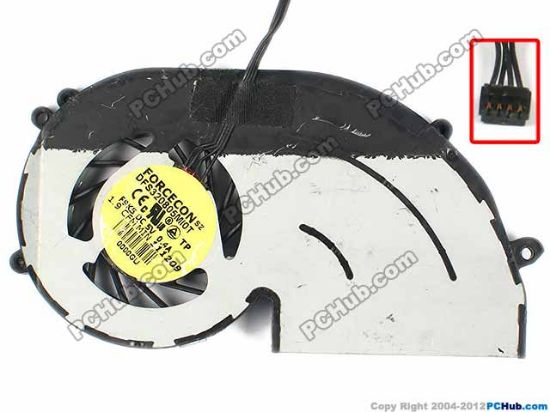 86872 Dell Vostro V13 Cooling Fan  F9K5, w15x4x4, 5V 0.40A, Bare fan Dell Vostro V13 Cooling Fan  