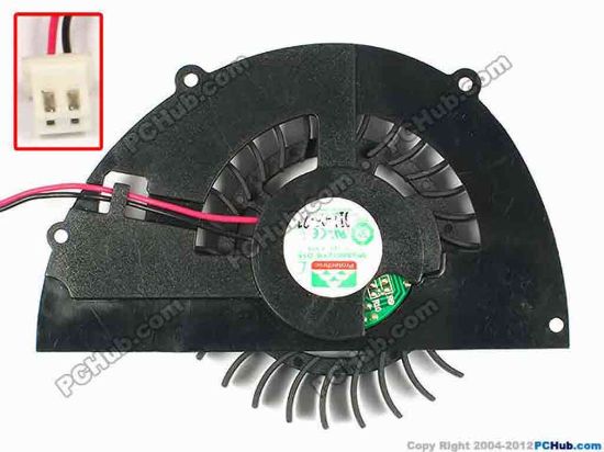 86898 Protechnic Magic MGA6012YR-O15 Server - Round Fan dia80x60x12, w30x2x2, 12V 0.37A Protechnic Magic MGA6012YR-O15 Server - Round Fan 