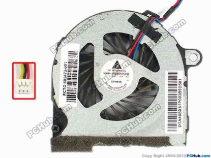 86917 Delta Electronics KSB0505HB Cooling Fan  -9H37, w30x3x3, 5V 0.40A, Bare fan Delta Electronics KSB0505HB Cooling Fan  