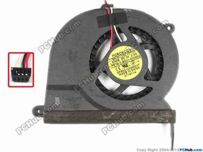 86924 Forcecon DFS531005MC0T Cooling Fan  FA5B, w25x3x4, 5V 0.5A, Bare fan Forcecon DFS531005MC0T Cooling Fan  