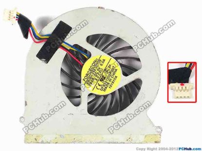 86989 Forcecon DFS551205PQ0T Cooling Fan  F9AB, w15x4x4, 5V 0.50A, Bare fan Forcecon DFS551205PQ0T Cooling Fan  