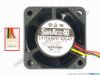 87104 Sanyo Denki 109P0424F3D043 Server - Square Fan sq40x40x28, w175x3x4, 24V 0.055A Sanyo Denki 109P0424F3D043 Server - Square Fan 