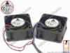 87114 Delta Electronics EFB0412VHD Server - Square Fan -F00, sq40x40x20, w135x5x3, 12V 0.18A, 2 fan Delta Electronics EFB0412VHD Server - Square Fan 
