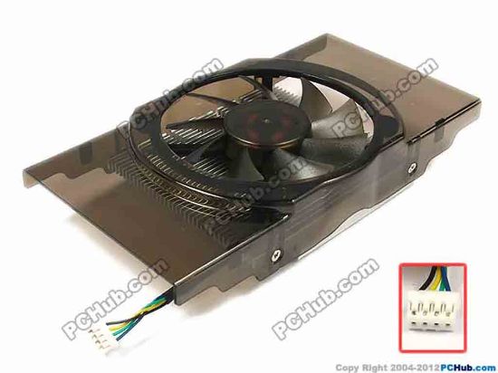 87460 Power Logic PLA08015B12HH Server - Round Fan 12V 0.35A, W70x4x4, L160 W90, Black Framed Power Logic PLA08015B12HH Server - Round Fan 