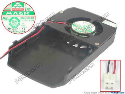 87818 Protechnic Magic MBA4412HF-A09 Server - Blower Fan bw95x65x10, w120x2x2, 12V 0.24A Protechnic Magic MBA4412HF-A09 Server - Blower Fan 