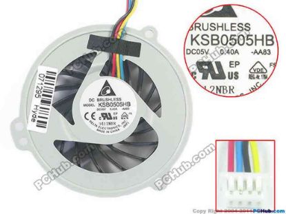 87867 Delta Electronics KSB0505HB Cooling Fan  -AA83, w90x4x4, 5V 0.40A, Bare fan Delta Electronics KSB0505HB Cooling Fan  <h3 class="tb-main-title" style='font: 700 16px/21px tahoma, arial, "hiragino sans gb", 宋体, sans-serif; margin: 0px; padding: 0px; color: #3c3c3c; text-transform: none; text-indent: 0px; letter-spacing: normal; word-spacing: 0px; white-space: normal; min-height: 21px; orphans: 2; widows: 2; background-color: #ffffff; -webkit-text-size-adjust: auto; -webkit-text-stroke-width: 0px;'>华硕K42D风扇 K42DR K42DE K42N A42D X42D</h3>