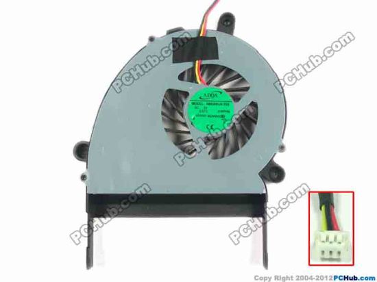 88136 ADDA AB8205HX-T03 Cooling Fan  CWFH5, w25x3x3, 5V 0.50A, Bare fan ADDA AB8205HX-T03 Cooling Fan  <span style="font-family: arial, helvetica, sans-serif; color: #ff0000;">For&nbsp;</span><span style="font-size: 10.5pt; font-family: arial, helvetica, sans-serif; color: #ff0000; background: #ececec;">Fujitsu Lifebook A531, AH531</span>