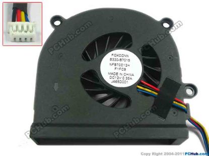 88235 Foxconn NFB70C12H Cooling Fan  w50x4x4, 12V 0.35A Foxconn NFB70C12H Cooling Fan  