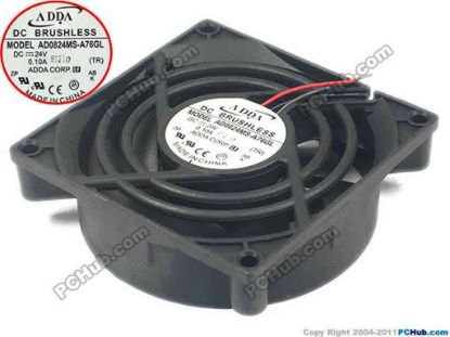 88560 ADDA AD0824MS-A76GL Server - Square Fan TR, sq80x25, w85x3x3, 24V 0.10A ADDA AD0824MS-A76GL Server - Square Fan For use&nbsp;Samsung <span class="hps">ML-4550</span> <span class="hps">printer</span>