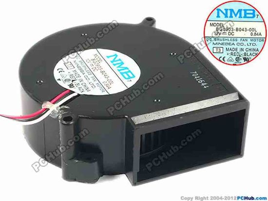 88875 NMB-MAT / Minebea BG0903-B043-00L Server - Blower Fan 00, bw97x97x33, 3-wire, 12V 0.84A NMB-MAT / Minebea BG0903-B043-00L Server - Blower Fan 