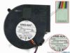 89105 NMB-MAT / Minebea BG0903-B049-P0S Server - Blower Fan  09, bw97x97x33, 4-wire, 12V 2.65A NMB-MAT / Minebea BG0903-B049-P0S Server - Blower Fan 