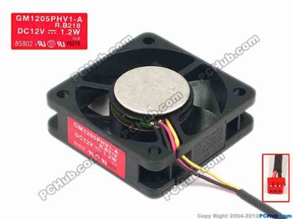 89763 SUNON GM1205PHV1-A Server - Square Fan R.B218, sq52x15,45x3x3, 12V 1.2W  SUNON GM1205PHV1-A Server - Square Fan 