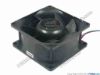 89909 Nidec V80E12BGA7-07 Server - Square Fan T35A1, sq80x80x38, w400x4x4, 12V 1.73A Nidec V80E12BGA7-07 Server - Square Fan 