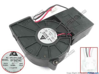90283 Delta Electronics BFB07AC Server - Blower Fan w85x2x2, 220V 100mA Delta Electronics BFB07AC Server - Blower Fan