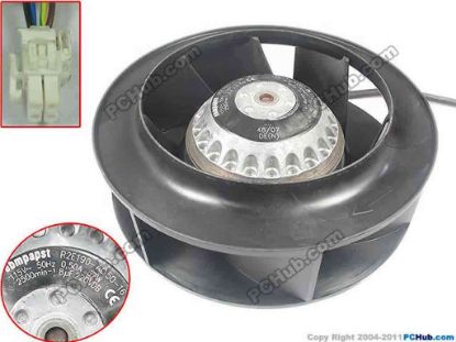 90289 ebm-papst R2E190-A050-16 Server - Round Fan R2E190-A050-16, AC 115V 81W ebm-papst R2E190-A050-16 Server - Round Fan