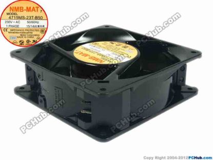 90440 NMB-MAT / Minebea 4715MS-23T-B50 Server - Square Fan D00, sq120x120x38, 230V 15W NMB-MAT / Minebea 4715MS-23T-B50 Server - Square Fan 