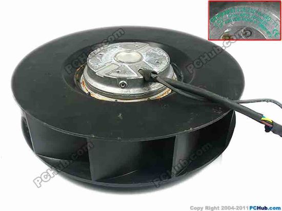 90456 ebm-papst R2E220-AA40-71 Server - Round Fan dia220x220x50, 4-wire, 230V 85W ebm-papst R2E220-AA40-71 Server - Round Fan V