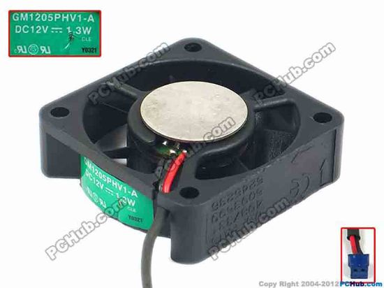 91471 SUNON GM1205PHV1-A Server - Square Fan sq48x48x10, w70x2x2, 12V 1.3W SUNON GM1205PHV1-A Server - Square Fan 
