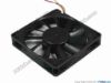 91621 Nidec H34612-57 Server - Square Fan PHL1, sq80x80x15, w70x3x3, 12V 0.18A Nidec H34612-57 Server - Square Fan 