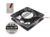 92804 Sanyo Denki 9G1212H4051 Server - Square Fan sq120x120x25, w205x3x3, 12V 0.31A Sanyo Denki 9G1212H4051 Server - Square Fan